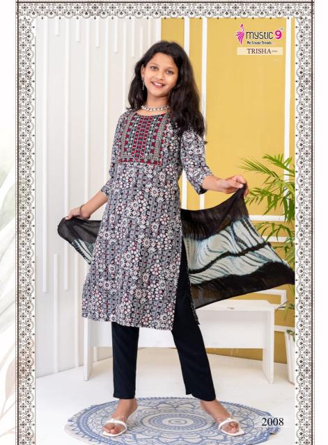 Mystic9 trisha (kids) vol 2 wholesale kurti vendors